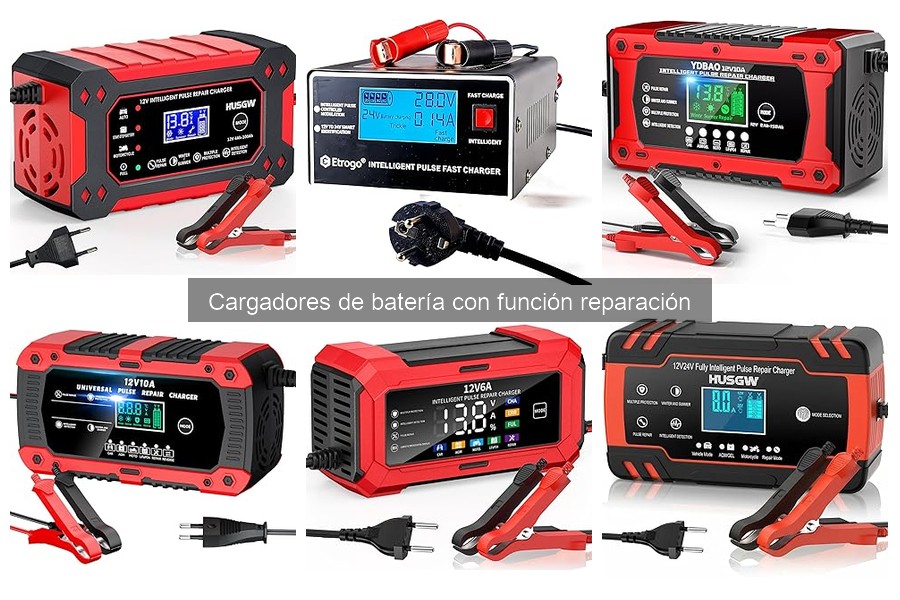 Guía de compra de cargadores de batería con función reparación