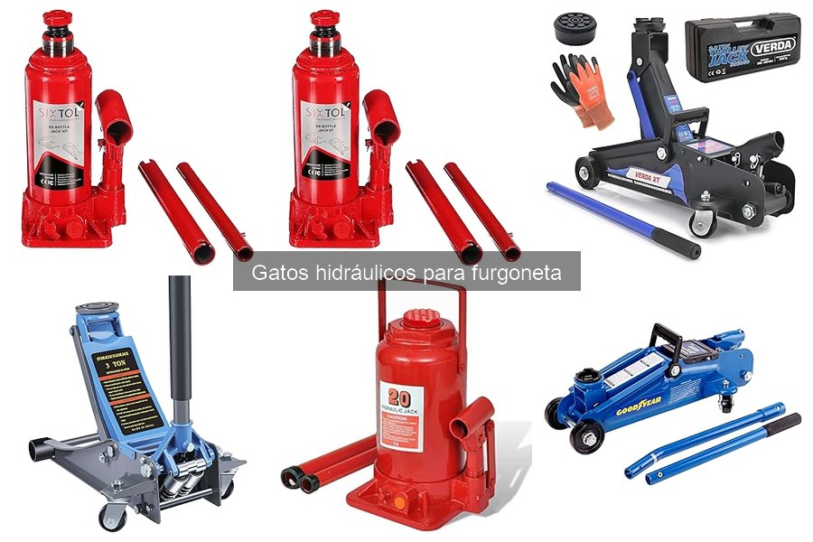 Guía de compra de gatos hidráulicos para furgoneta