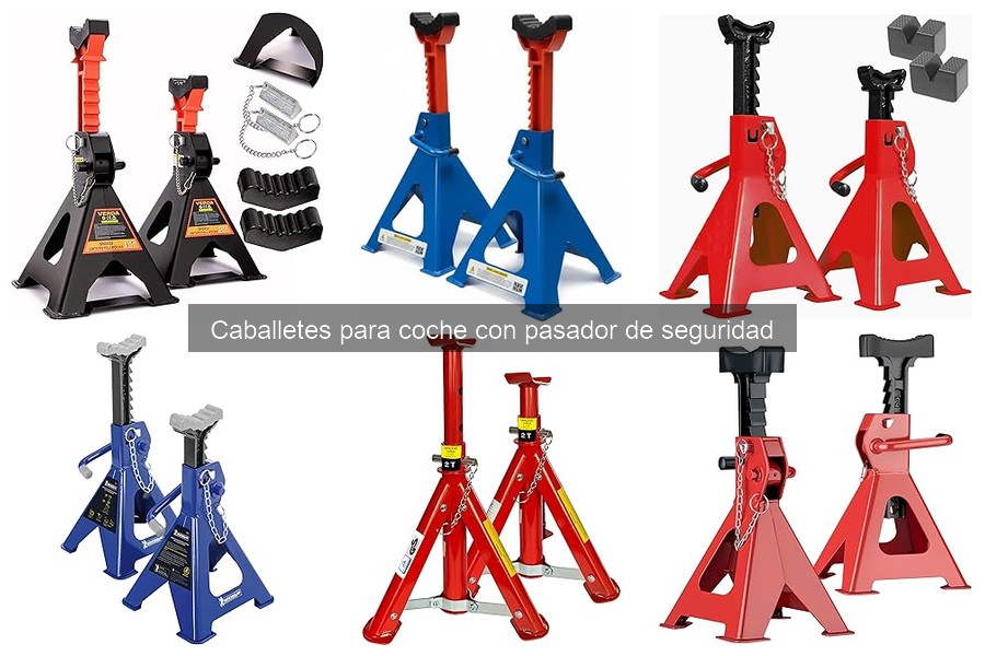 Guía para elegir caballetes para coche con pasador de seguridad