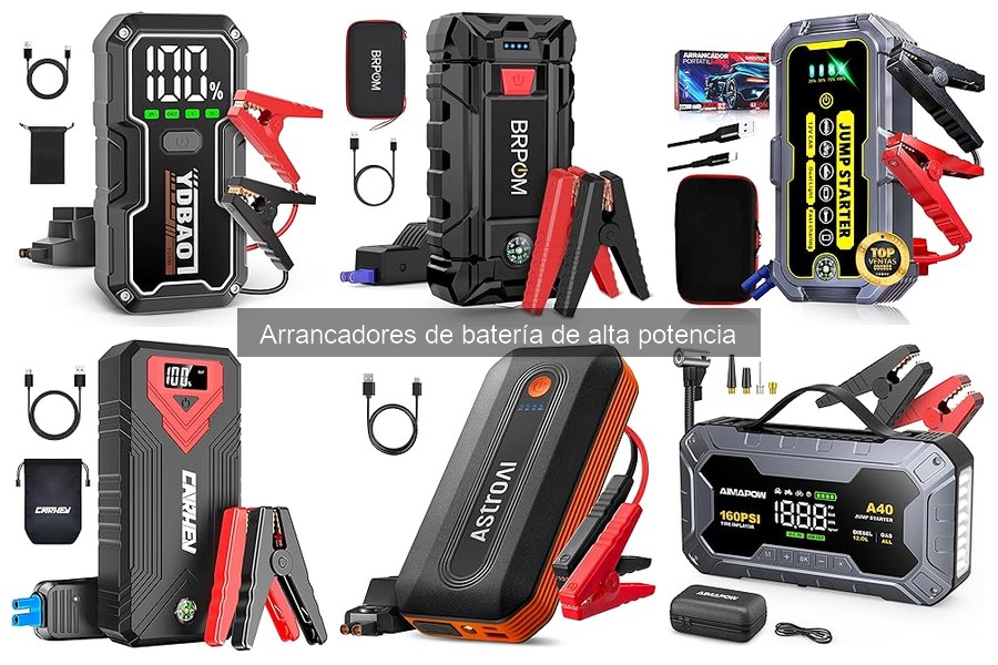 Guía para Elegir el Mejor Arrancador de Batería de Alta Potencia