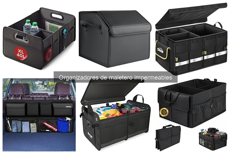 Guía para elegir el mejor organizador de maletero impermeable