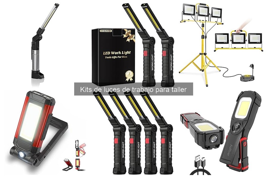 Guía para Elegir Kits de Luces de Trabajo de Taller