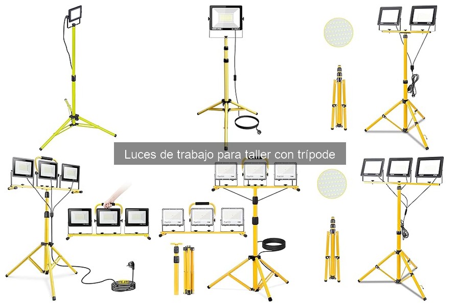 Guía para Elegir Luces de Trabajo con Trípode Efectivas