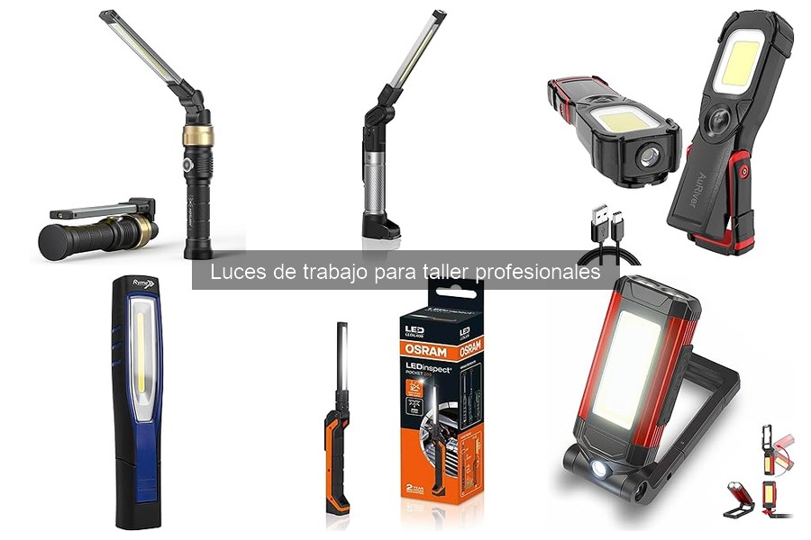 Guía para Elegir Luces de Trabajo para Taller