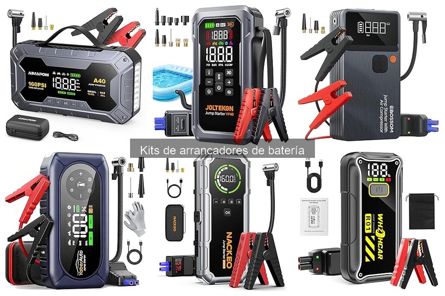 Guía para elegir un kit de arrancadores de batería