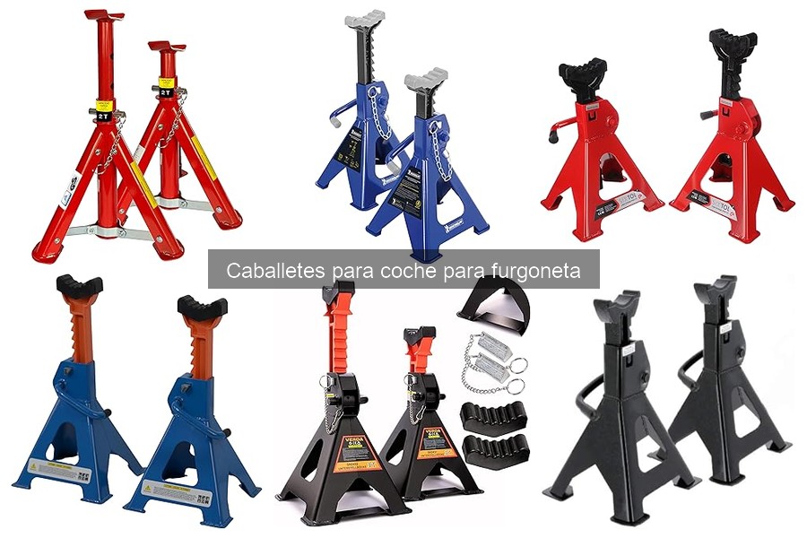 Instrucciones para instalar caballetes de coche de forma segura