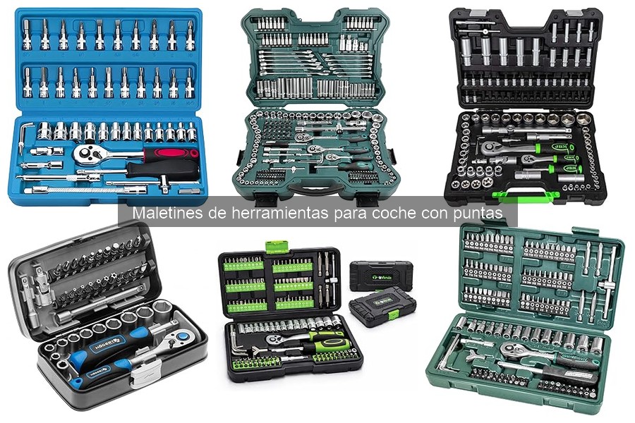 ** Instrucciones para usar maletines de herramientas para coche
