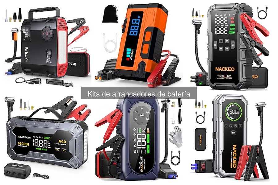 Instrucciones para Usar un Kit de Arrancadores de Batería