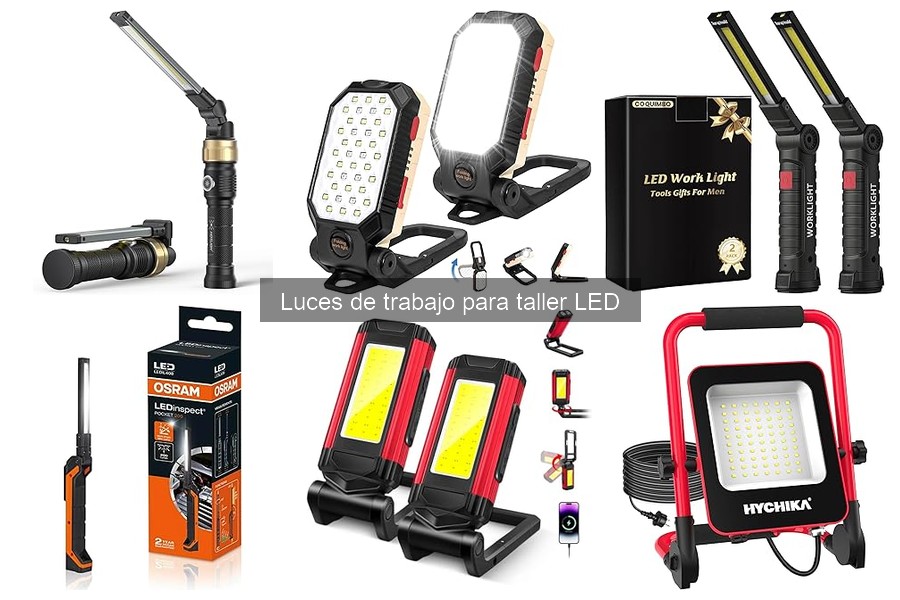 Luces de trabajo LED recargables vs. con cable: ¿Cuál elegir?