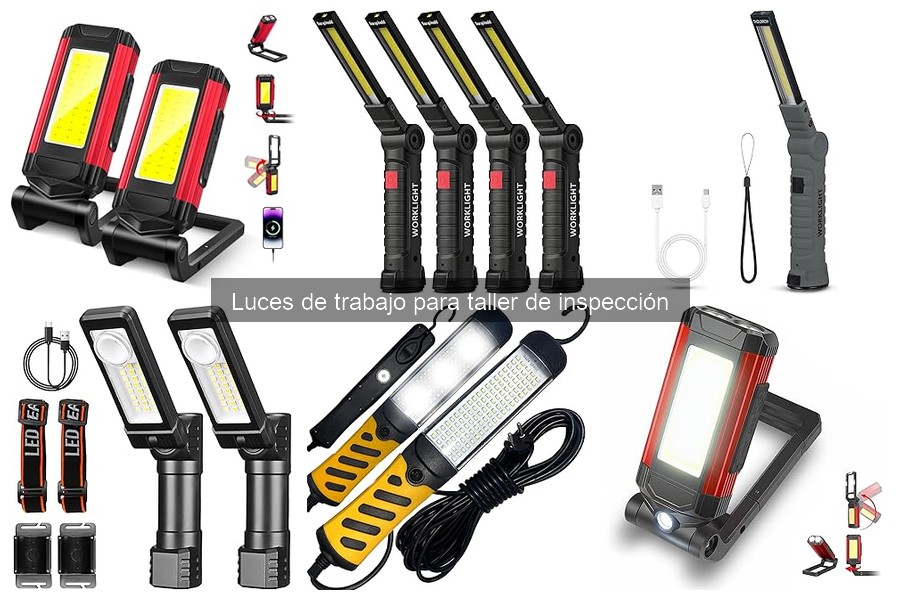 ** Luces de Trabajo para Taller de Inspección: Características y Usos