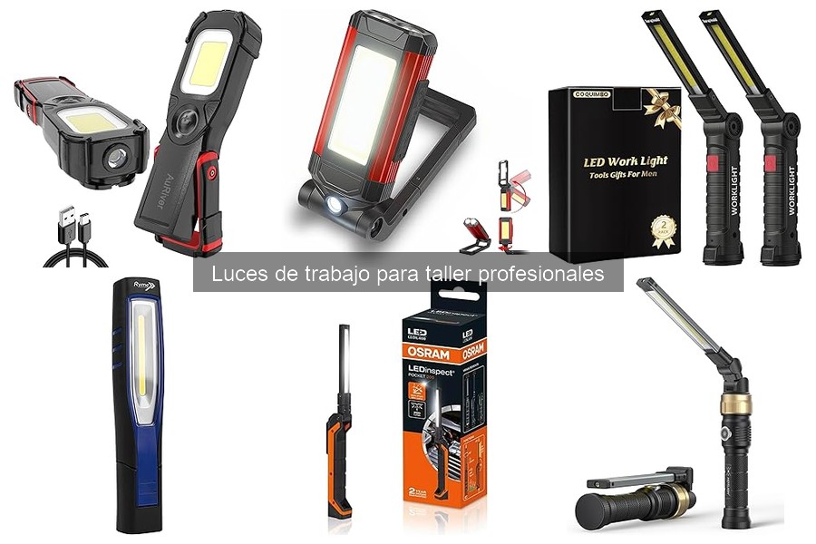 Luces de Trabajo para Taller: ¿Qué Son y Cómo Elegirlas?