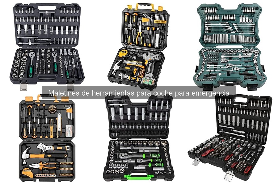 Maletines de herramientas para coche con funciones especiales