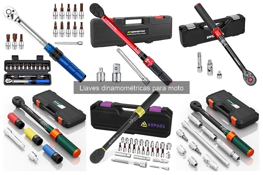 Mantenimiento de llaves dinamométricas para moto: guía práctica