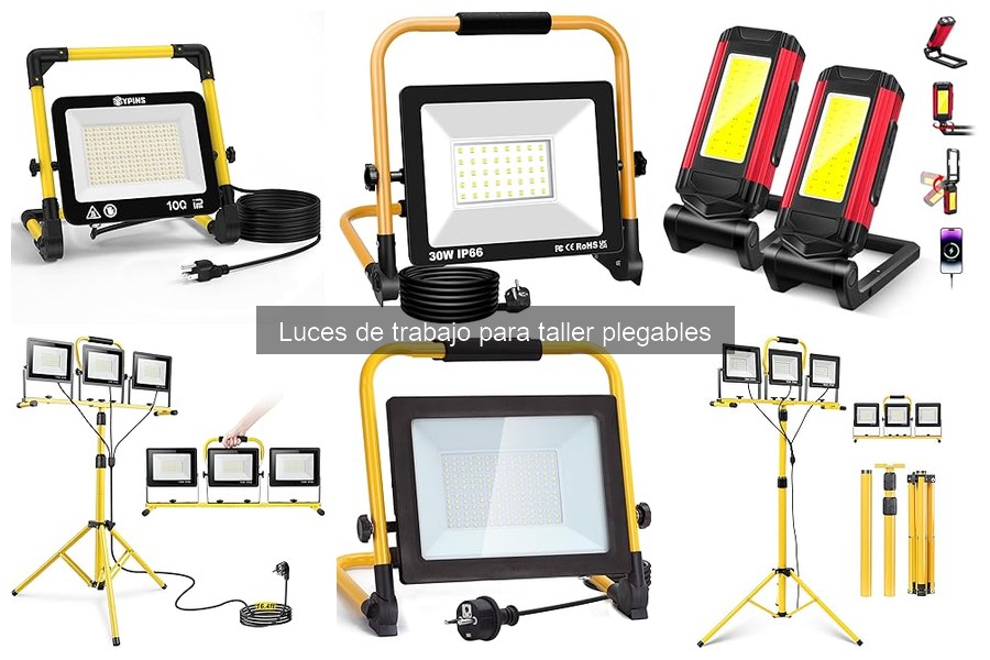 Mantenimiento de Luces de Trabajo Plegables: Consejos Útiles