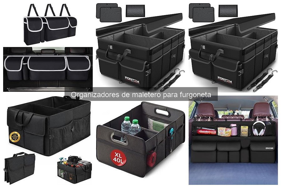 Mantenimiento de un organizador de maletero para furgoneta