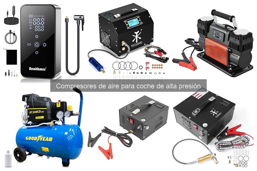 Mantenimiento eficaz de compresores de aire para coche