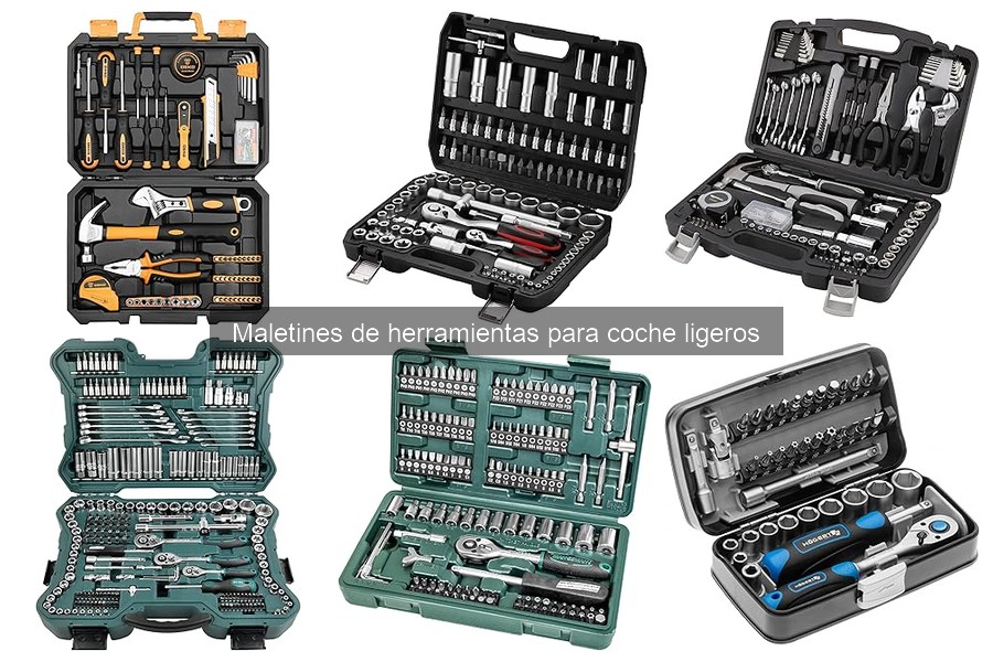 Mejor maletín de herramientas para coche ligero: guía de selección