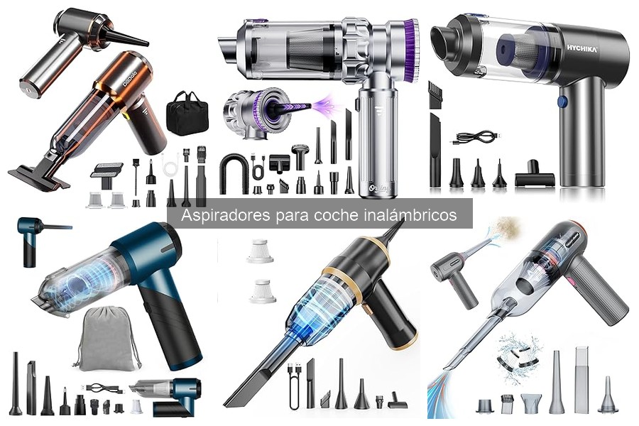 Mejores accesorios para aspiradores inalámbricos de coche