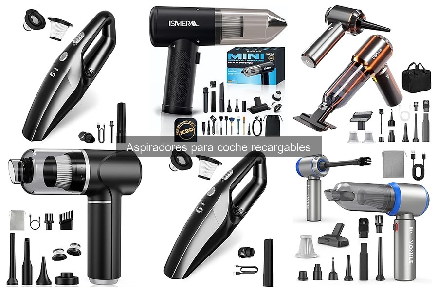 Mejores accesorios para aspiradores recargables de coche