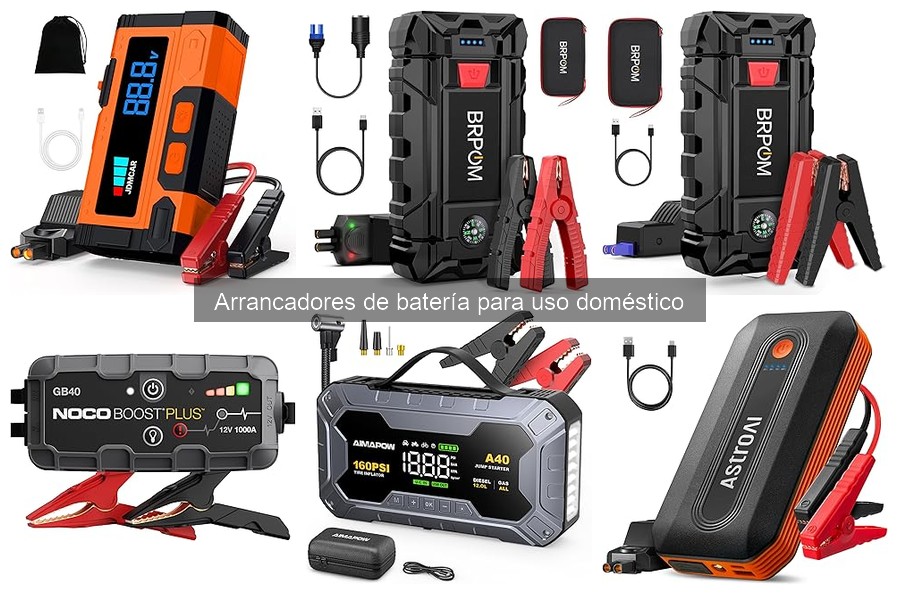 Mejores arrancadores de batería domésticos 2023: comparativa