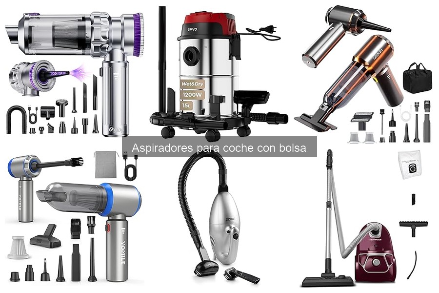 Mejores aspiradores para coche con bolsa en 2023