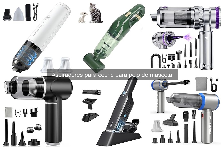 Mejores aspiradores para coche contra pelo de mascotas