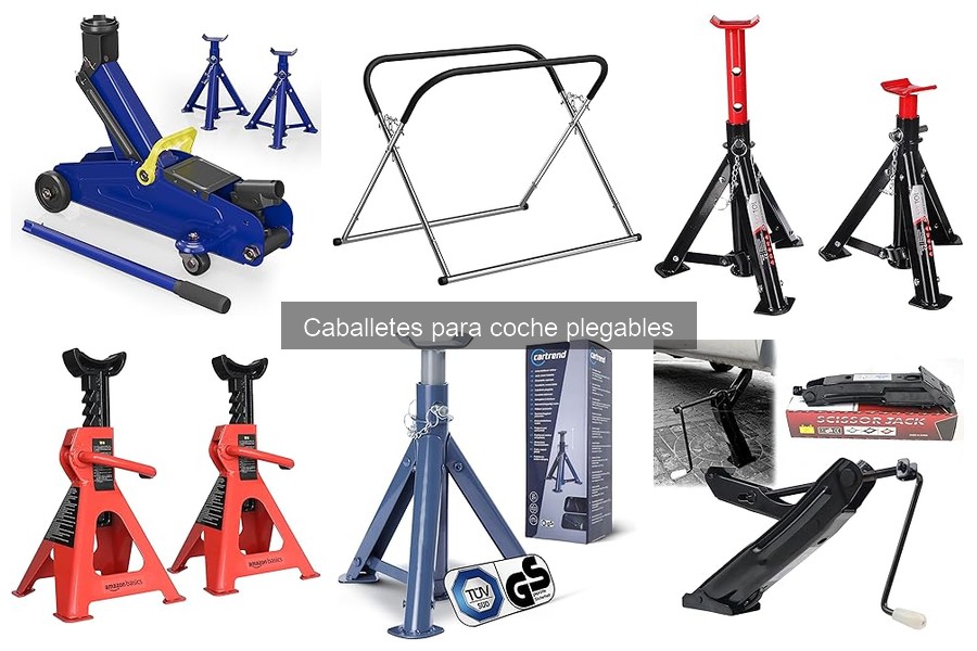 Mejores caballetes para coche plegables en 2023