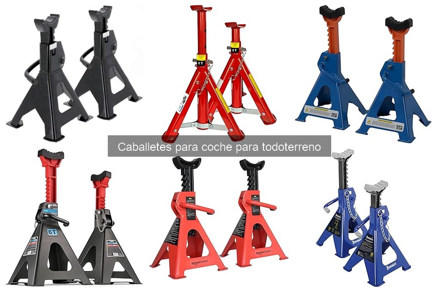 Mejores caballetes para coche todoterreno en 2023