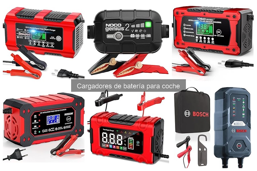 Mejores cargadores de batería para coche en 2023