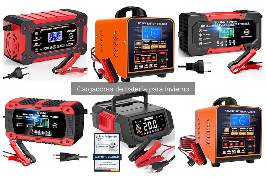 Mejores Cargadores de Batería para Invierno: Comparativa 2023
