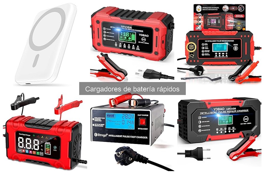 Mejores cargadores de batería rápidos para coches