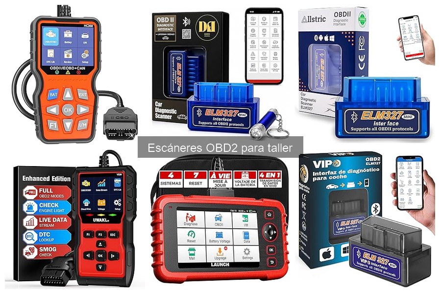 Mejores escáneres OBD2 para aficionados al coche