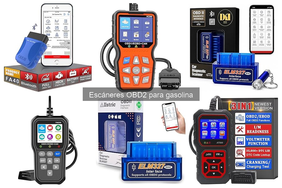 Mejores escáneres OBD2 para gasolina en 2023: Comparativa