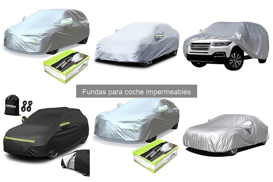 Mejores fundas impermeables para coche: comparativa 2023