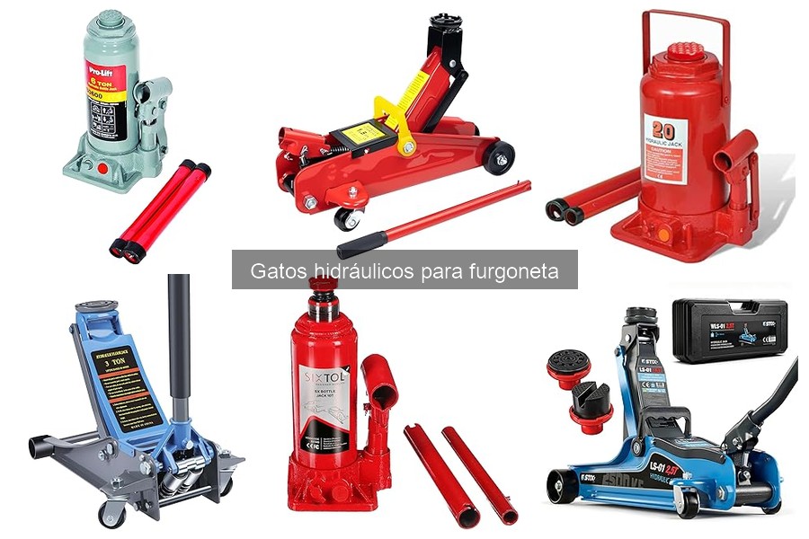 Mejores gatos hidráulicos para furgonetas en 2023
