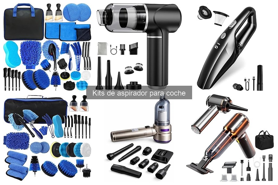 Mejores kits de aspirador para coche para familias
