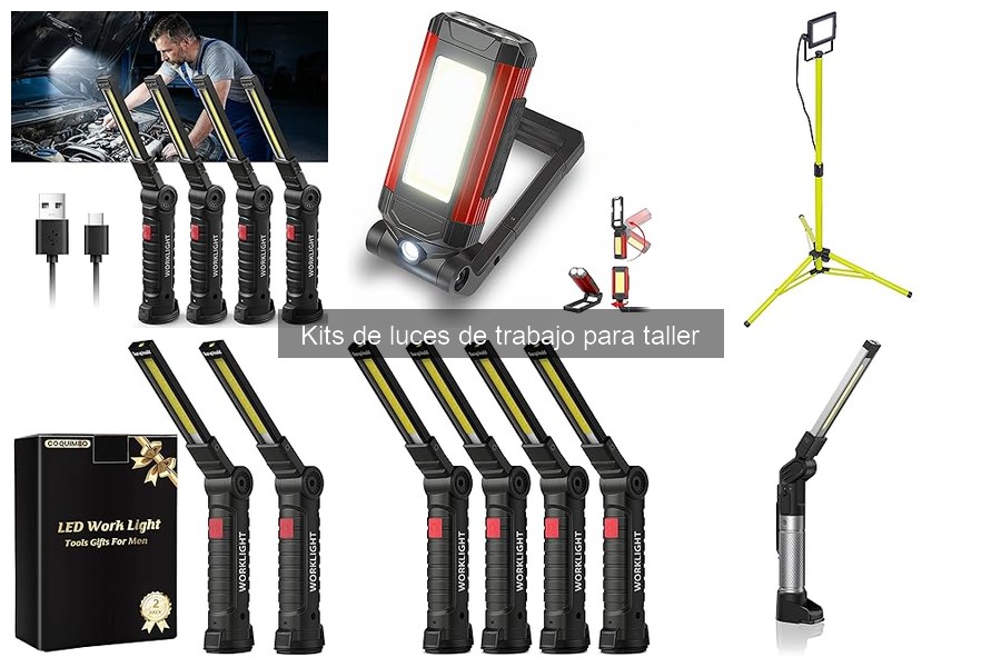 Mejores kits de luces de trabajo para taller en 2023