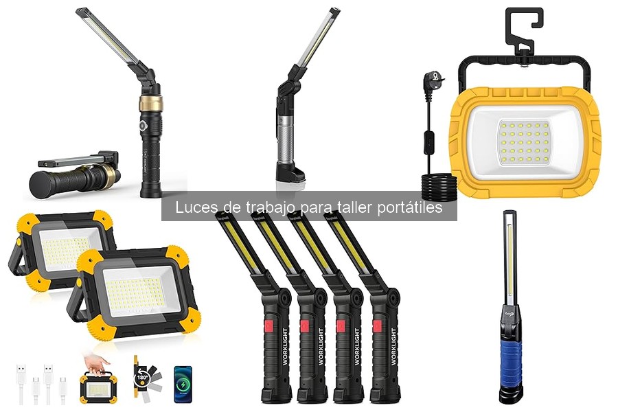 Mejores luces de trabajo portátiles del 2023: comparativa