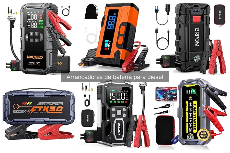 Mejores marcas de arrancadores de batería para diésel