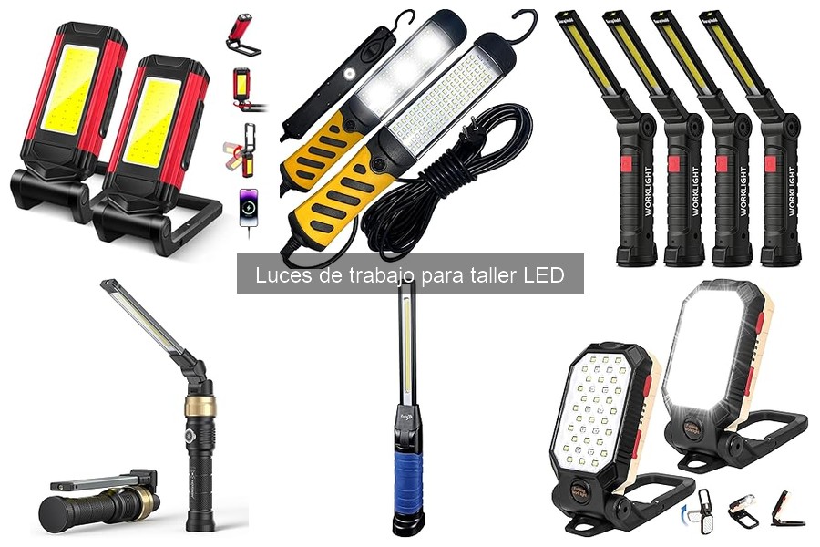 Mejores marcas de luces de trabajo LED para taller