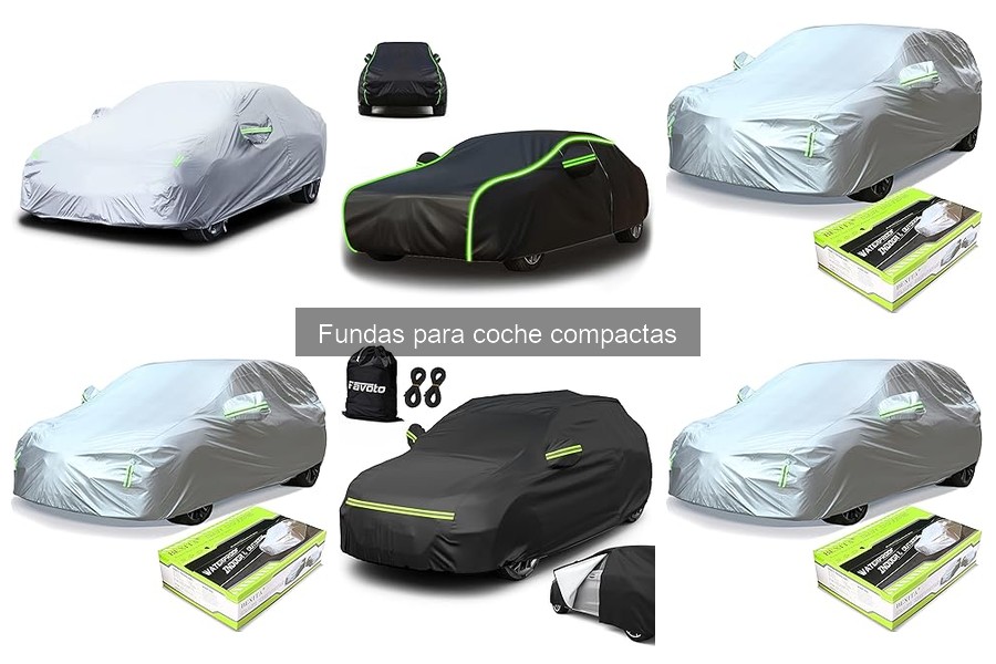 Mejores materiales para fundas de coche compactas