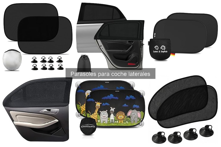 Mejores parasoles laterales para coches familiares 2023