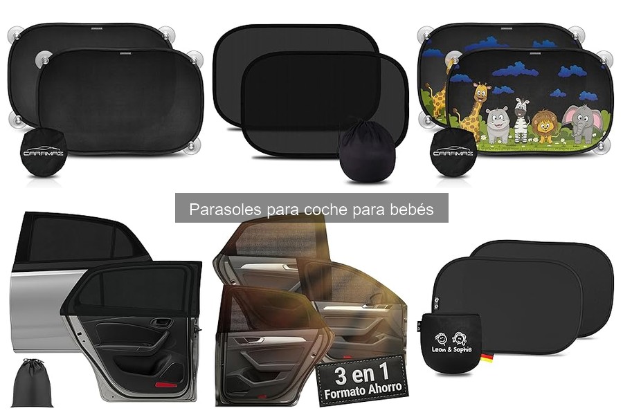 Mejores parasoles para coche para bebés en 2023