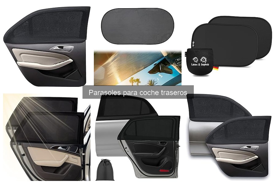 Mejores parasoles para coche traseros para familias