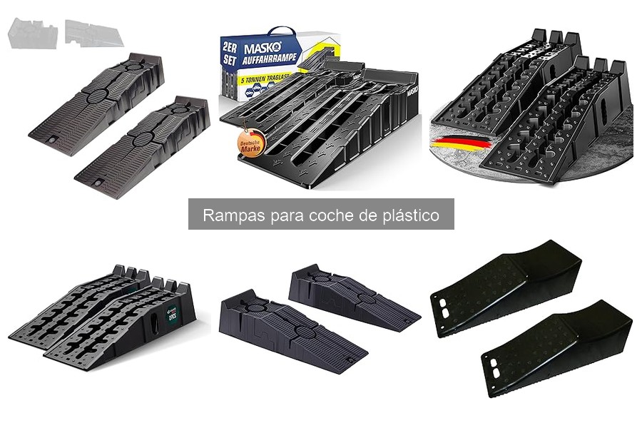 Mejores rampas de plástico para coche en 2023: comparativa