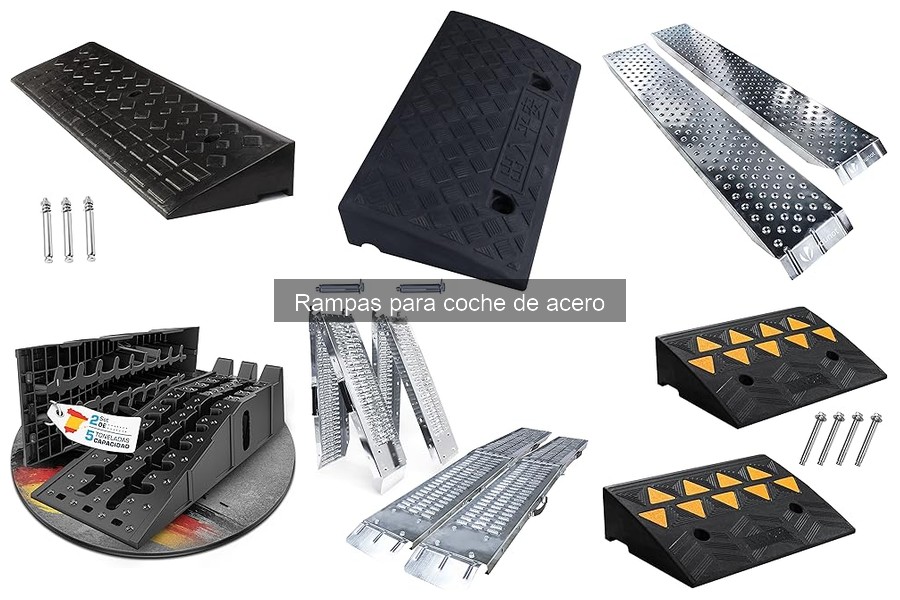 Mejores rampas para coche de acero: comparación y análisis