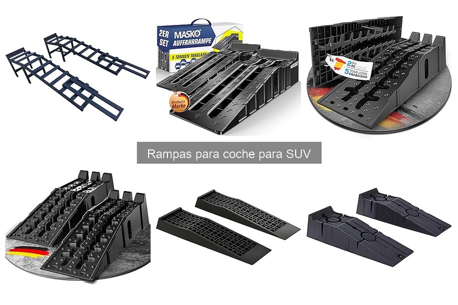 Mejores rampas para coche SUV: Comparativa 2023