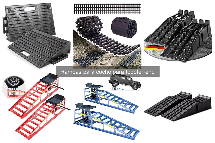 Mejores rampas para coche todoterreno en terrenos difíciles