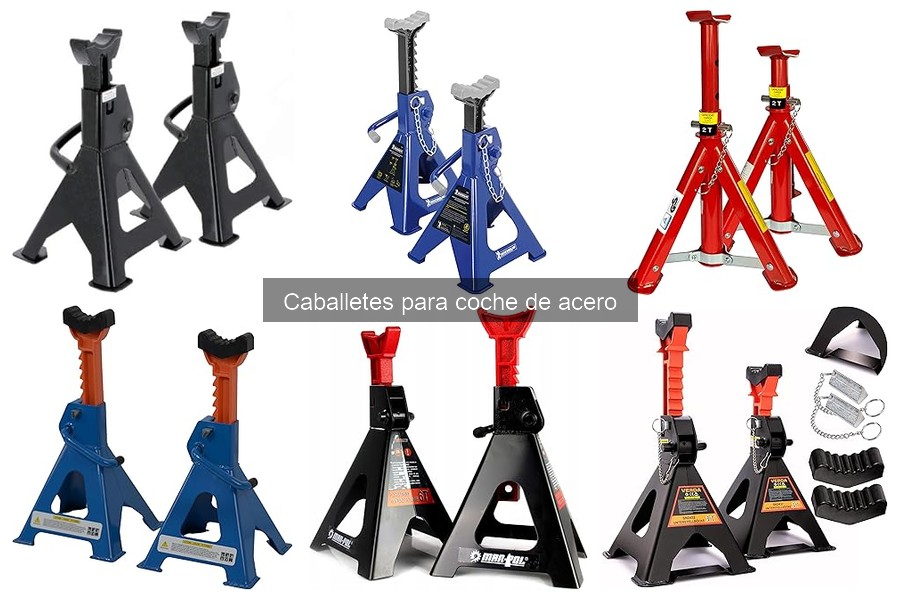 Normativas de seguridad para caballetes de coche de acero