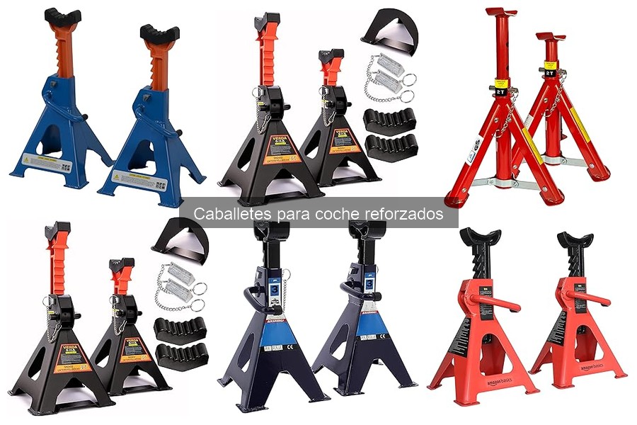 Opiniones de usuarios sobre caballetes para coche reforzados